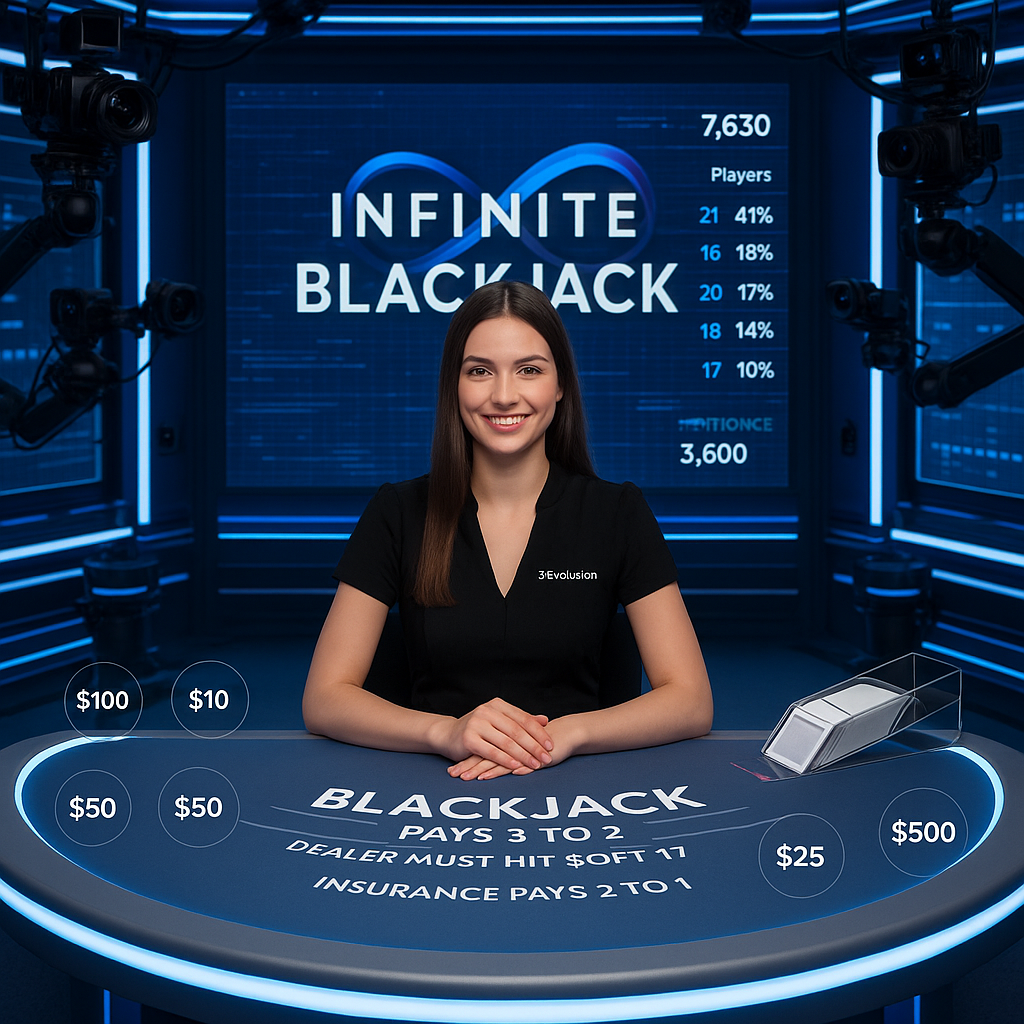 Casina - Live Blackjack - Real Dealers HD Stream