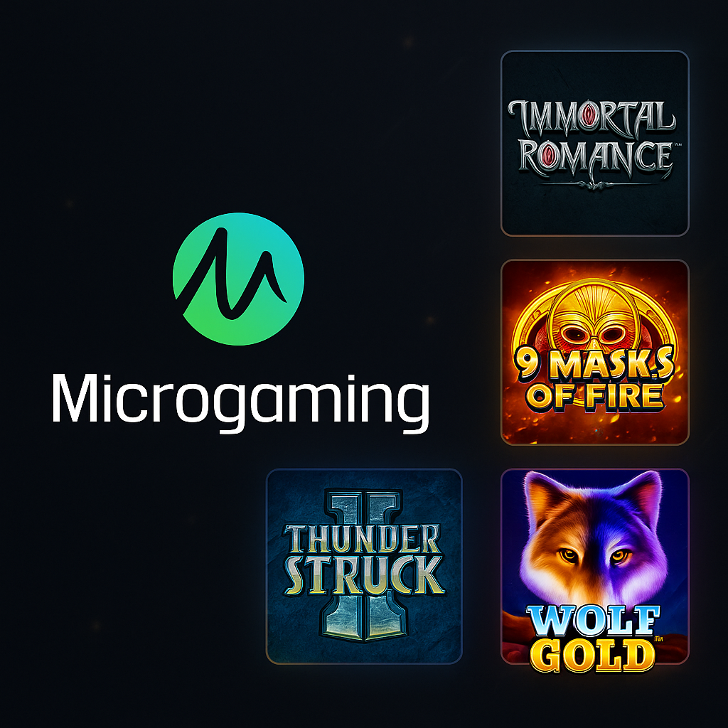 Microgaming - Dostawca gier w Casina Casino